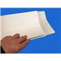 Lot de 100 enveloppe - pochette BLANCHE à soufflet C4 229 X 324 + 30 MM papier kraft blanc 120g fermeture bande adhésive autocol