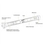 2 Condensateur 3,5 μF pour volet roulant SOMFY - Remplacement condensateur de moteur haute qualité - Condensateur cylindrique à 