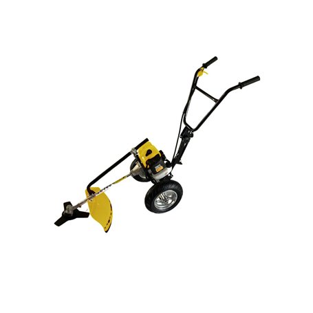 Nemura Débroussailleuse Thermique à Roues 52cm3 + Bobine + Disque - DR052 - Outillage Jardin - Marque Française