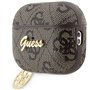 Guess GUAP2G4GSMW Coque pour AirPods Pro 2 Marron 4G Charm Collection