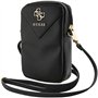 CG MOBILE Guess Bag GUWBZPGSTEGK Triangle Zippé Noir 4G