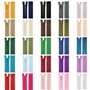 cyclingcolors 2x Fermeture éclair N°5 30 cm tirette curseur polyester extrémité ouverte maille glissière vêtement couture mercer