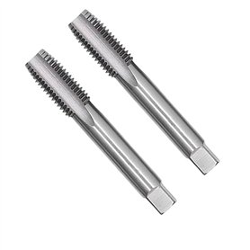 LOT DE 2 TARAUDS À MAIN M 9 M9 x 1.25 M9x1.25 | ACIER 9Si-cr | FILETAGE MÉTRIQUE (1615)