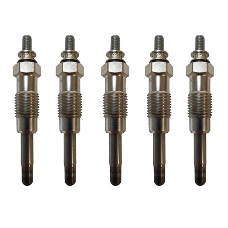 (Lot de 5) Bougie de préchauffage compatible avec 190D 190 d Diesel Turbo W201 W123 W124 T1 Classe G Sprinter = A0001597501 A000