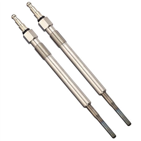 (Lot de 2) Bougie de préchauffage compatible pour A3 A4 A6 Golf 5 Altea Caliber Compass Grandis Outlander 2
