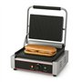 Grill Contact Électrique Panini 2200W – Plaques Large 340 x 230 mm – Supérieure Rainurée/Inférieure Lisse – Température 0 à 300°