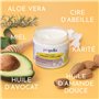 PROPOLIA - Bio - Masque Capillaire - Nourrit et hydrate les Cheveux secs et abimés - Miel, Beurre de Karité & Huile d’Avocat - F