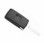 Jongo - Coque de Clé avec Lame Compatible avec Peugeot 207cc et 407 | CE0523 Boitier Clef Plip Voiture Télécommande 3 Boutons