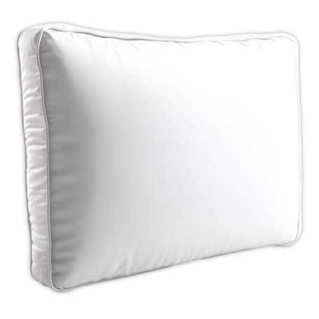 Oreiller Fibre Creuse Siliconée 50x60x10cm Premium (Garantie) Coussin Rectangulaire Confortable Coussin pour Dormir 60X50cm Orei
