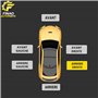Baguette de porte arrière-droite | Installation facile & qualité OEM | Compatible avec Renault Trafic II, Opel Vivaro, Nissan Pr