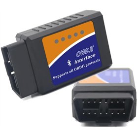 OBDII Bluetooth - Diagnostic OBD Auto Universel 2025 | Lisez & Effacez Les Codes Erreurs en 4 Min | Compatible Tous Véhicules