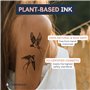Faux Tatouage ÉCRITURE - Temporalis® | Tatouage Ephemere Femme et Homme – Cosmétique Certifié UE, Encre Vegan & Waterproof – Dur
