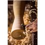 MANGOBEAT® - Enceinte écologique et Universelle en Bois - Amplification de Tous Les Smartphones sans électricité - « Bordeaux Zé