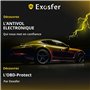 EXOSFER - OBD Protect - Antivol Voiture Universel. Bloque le Piratage OBD2 et la Reprogrammation des Clés. Protection contre le 