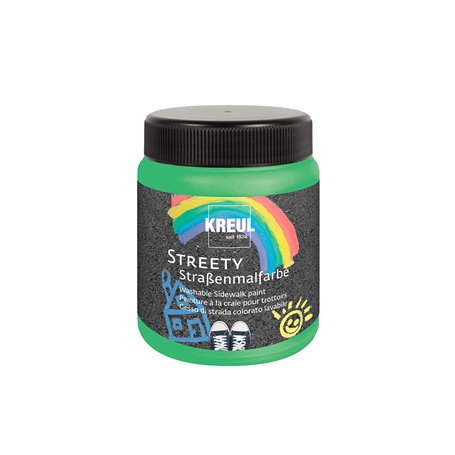 Kreul Streety Straßenmalfarbe 43104-Streety Peinture Vert Gazon 200 ml