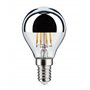 Paulmann 28667 Ampoule LED à filament avec miroir de tête Argenté chaud 2700 K E14 4,8 W