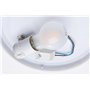 Paulmann 78898 HomeSpa plafonnier Axin IP44 260 mm max. 18 watts plafonnier Blanc lampe de salle de bain plastique E27