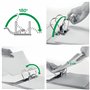 Leitz 10105150 Classeur à levier Dos 80 mm Vert Clair