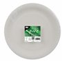 Papstar Assiettes en carton/Assiettes jetables Blanc