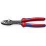 KNIPEX 82 02 200 TwinGrip Pince de préhension frontale et latérale avec poignées Confort grise atramentisée 200 mm