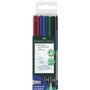 Faber-Castell 152604 Feutre multiusage MULTIMARK non-permanent M étui de 4
