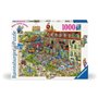 Ravensburger Ray's Comic Series: Holiday Resort 2 The Hôtel Puzzle 1000 pièces Comics Puzzle 14 Ans et Plus