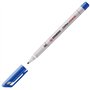 Marqueur effaçable- STABILO OHPen - 1 marqueur pointe 1 mm - bleu