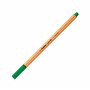 STABILO Stylo feutre pointe fine point 88 - Lot x 10 stylos feutres - Vert (88/36)