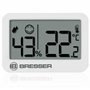 Bresser Tempy Thermo-Hygromètre Set de 3 pour Contrôle du Climat Intérieur, Température et Humidité, Écran de Carita, Fixation M