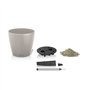 Jardiniere - Classico color 28 - Kit complet - Brun sable - 9 L - LECHUZA