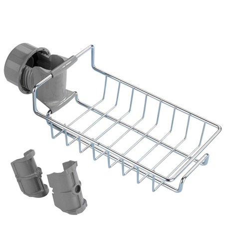 WENKO Maximex Etagère de Douche avec Support Universel | 1 Panier de Douche déporté | Barre Douche d16-25mm| Etagère Filaire| sa