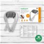medisana NM 990 Masseur de nuque sans fil, massage pour dos, épaules et nuque, masseur extra-léger & sans fil avec batterie inté