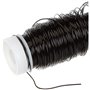 Efco 22 331 89 Fil de cuivre coloré Noir 0,5 mm x 25 m