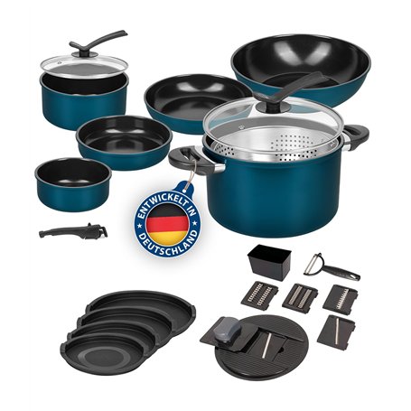 Kelton Batterie de cuisine 27 pièces