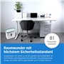 GENIE 440 destructeurs de documents | Coupe de particules 4 x 38 mm | Niveau de sécurité P-4 | Silencieux 72 dB | Déchiqueteur c