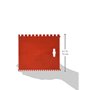Connex COX883270 Spatule dentée en plastique - Rouge