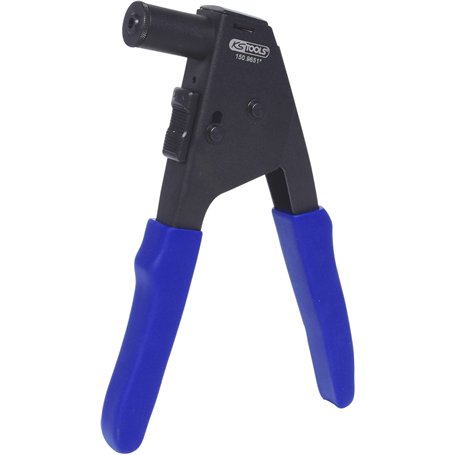 KS TOOLS 150.9650 - Pince à Riveter - Avec rivets - Poignées Bleus