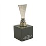 UEFA Official Trophée Réplique avec piédestal Unisexe Adulte, Métal 45 mm