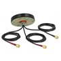 DELOCK ANTENA LTE MIMO WLAN 802.11 3XSMA-St RG-174 1,0M SW