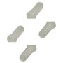 Esprit Femme Uni Multipack W Sn Coton Unies Chaussettes Basses, Gris Grey/Red 3821, 39-42 EU
