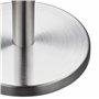 Relaxdays Porte-Rouleau Papier essuie-Tout, Vertical, INOX brossé, Cuisine, Distributeur, H x D : 34 x 15 cm, argenté