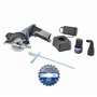 Dremel Blueprint 12V Scie circulaire compacte sans fil avec moteur sans charbon, avec guidage laser, 1x lame de scie circulaire