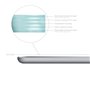 kwmobile 2X Protection écran Compatible avec Apple iPad 9.7 (2017/2018) Film écran - Set de Film de Protection Plastique Mat pou
