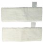 vhbw Lot de 2 lingettes compatible avec Kärcher SC 3 EasyFix Premium