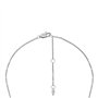 Fossil Collier pendentif Drew Fossil en acier inoxydable, pour femme, JF04690040