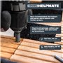 HELPMATE - Vis pour terrasse 5x60 acier inoxydable A2-50 vis pour planches + 2 embouts T25 - Vis pour l'extérieur (construction 