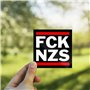 Hellweg Druckerei FCK NZS Sticker Autocollant 5,2 x 5,2 cm