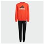 Survêtement Enfant Adidas JUNIOR ESSENTIALS BIG LOGO FLEECE TRACKSUIT IX9517 Rouge