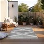 Elle Decoration Tapis réversible pour l'intérieur et l'extérieur - Résistant aux intempéries et imperméable - Motif Moderne à Lo