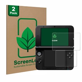 ScreenLeaf (2 Pièces Film de protection d'écran pour Nintendo 3DS XL SPM7800 [Protection d'écran Écologique